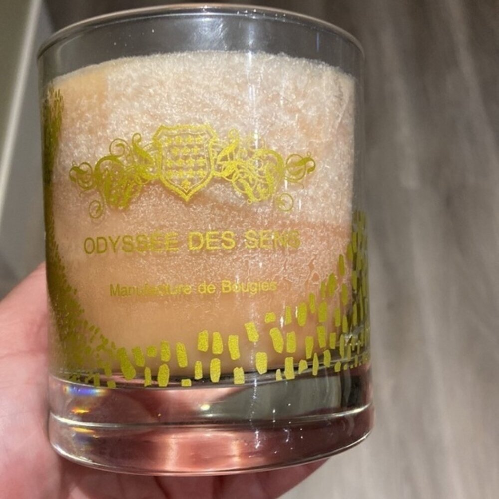 Brand new Odyssee Des Sens Wood Wick Candle